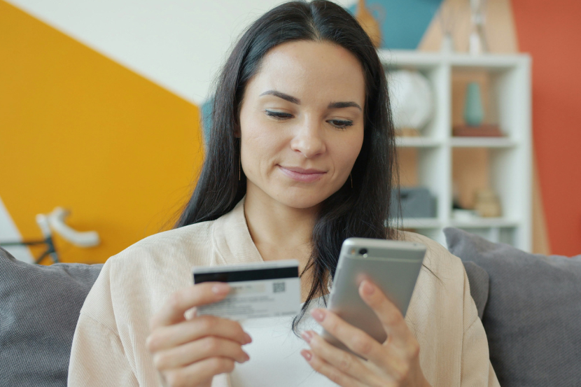 Person sorting through their finances